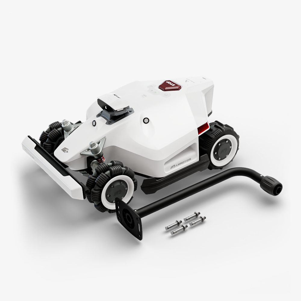 LUBA 2 AWD 3000: Perimeter Wire Free Robot Lawn Mower