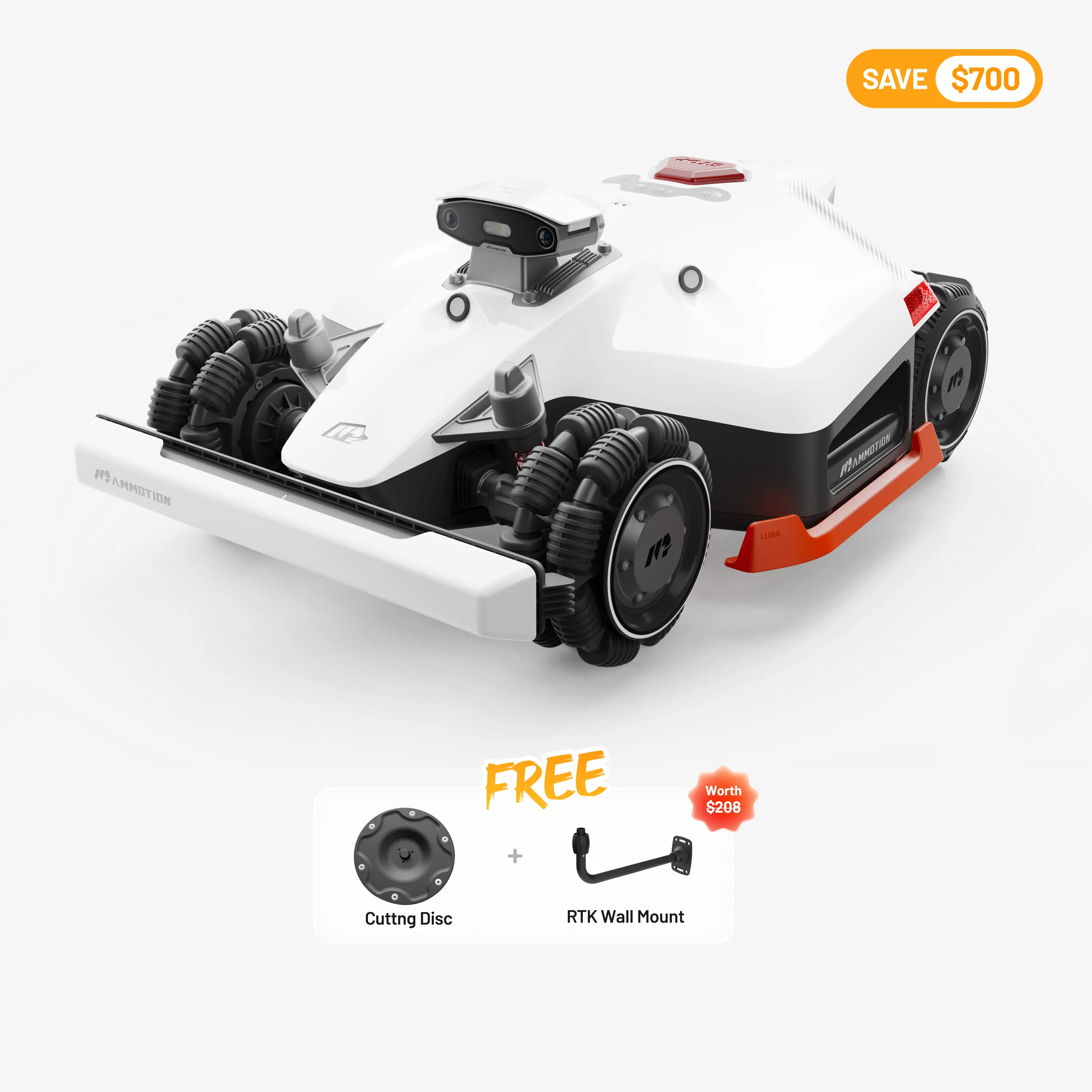 MAMMOTION LUBA 2 AWD (S Version)