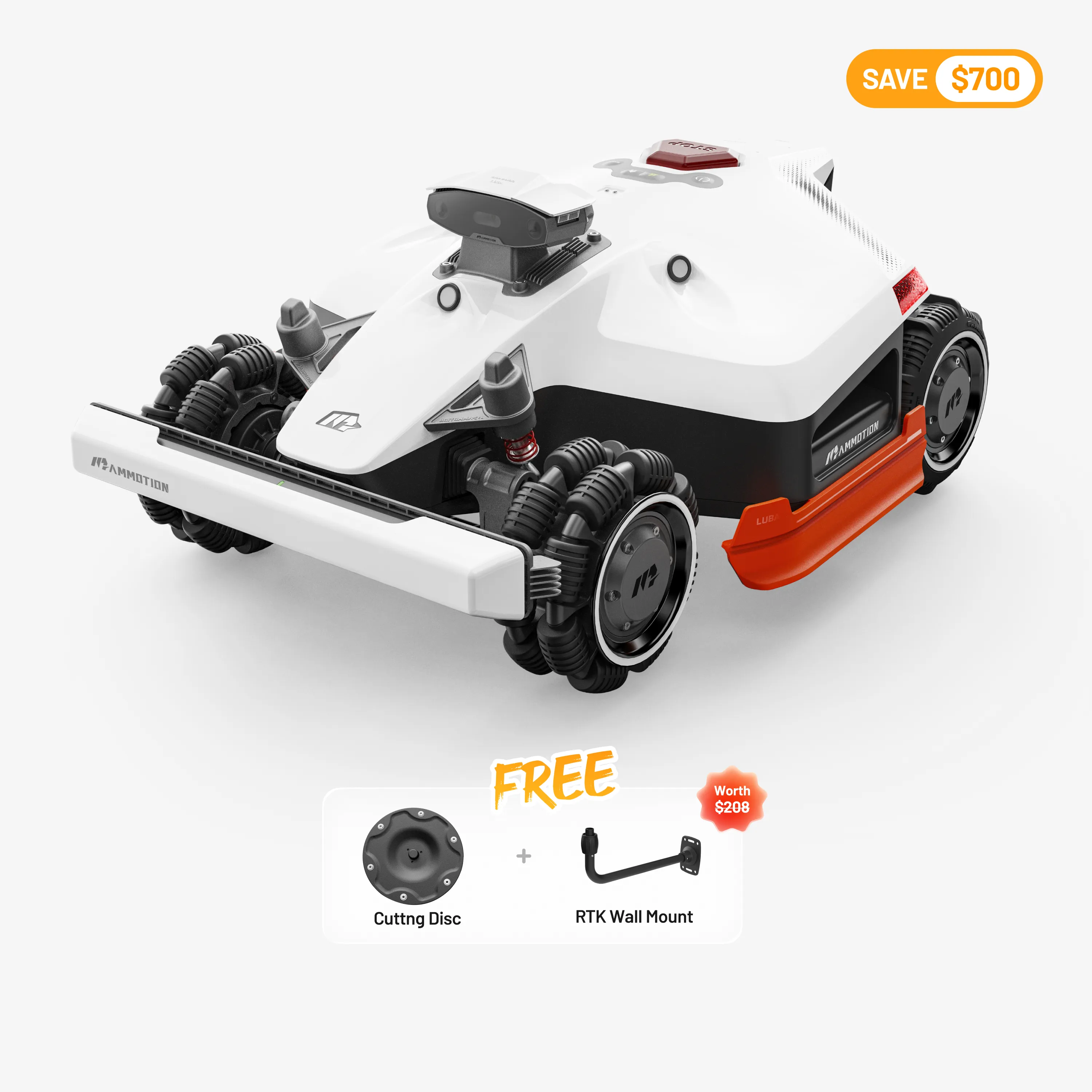 MAMMOTION LUBA 2 AWD (H Version)