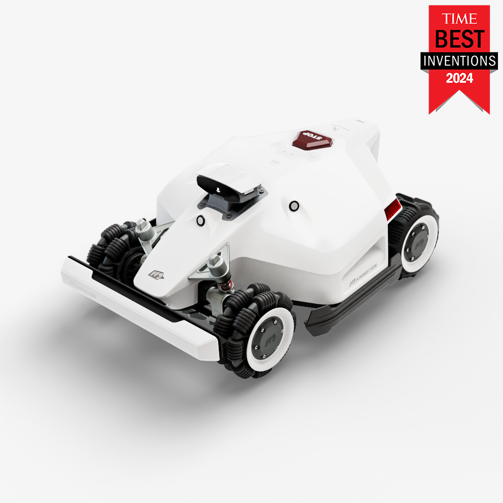 LUBA 2 AWD Series: Perimeter Wire Free Robot Lawn Mower