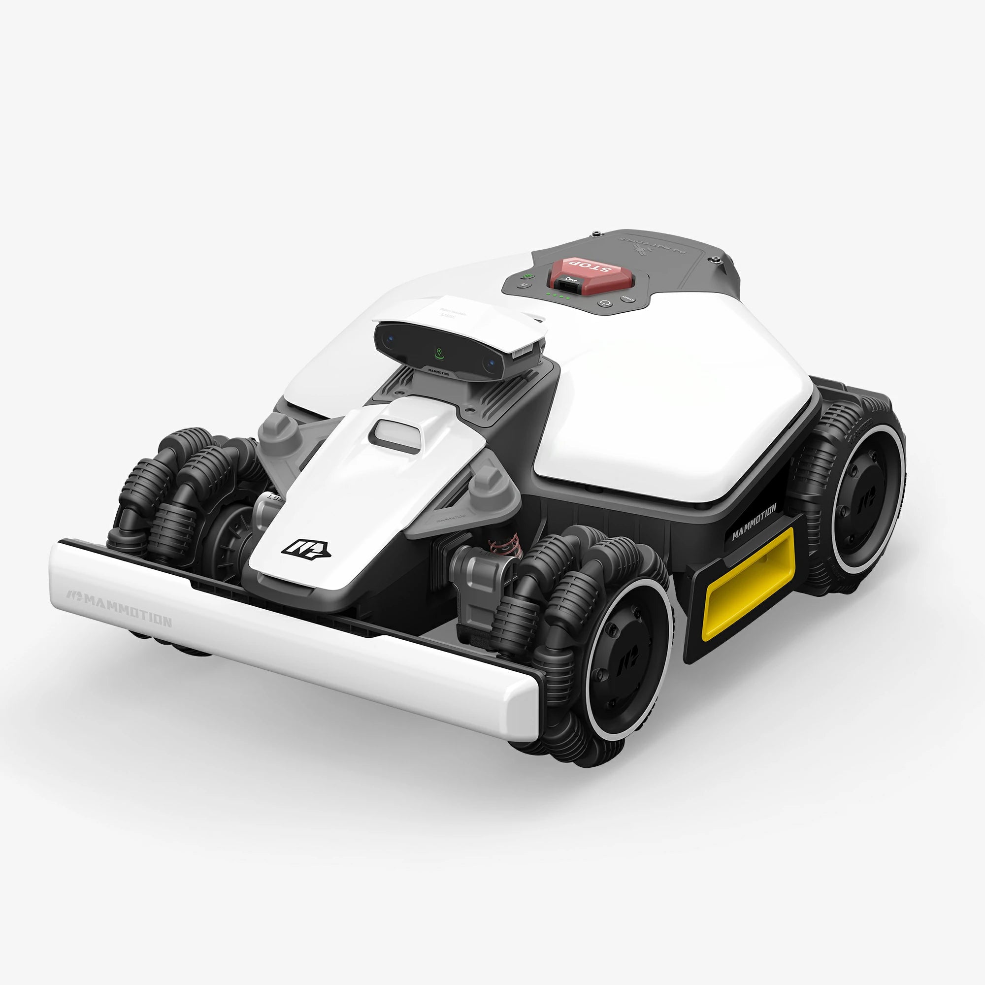 MAMMOTION LUBA mini AWD robot mower front view