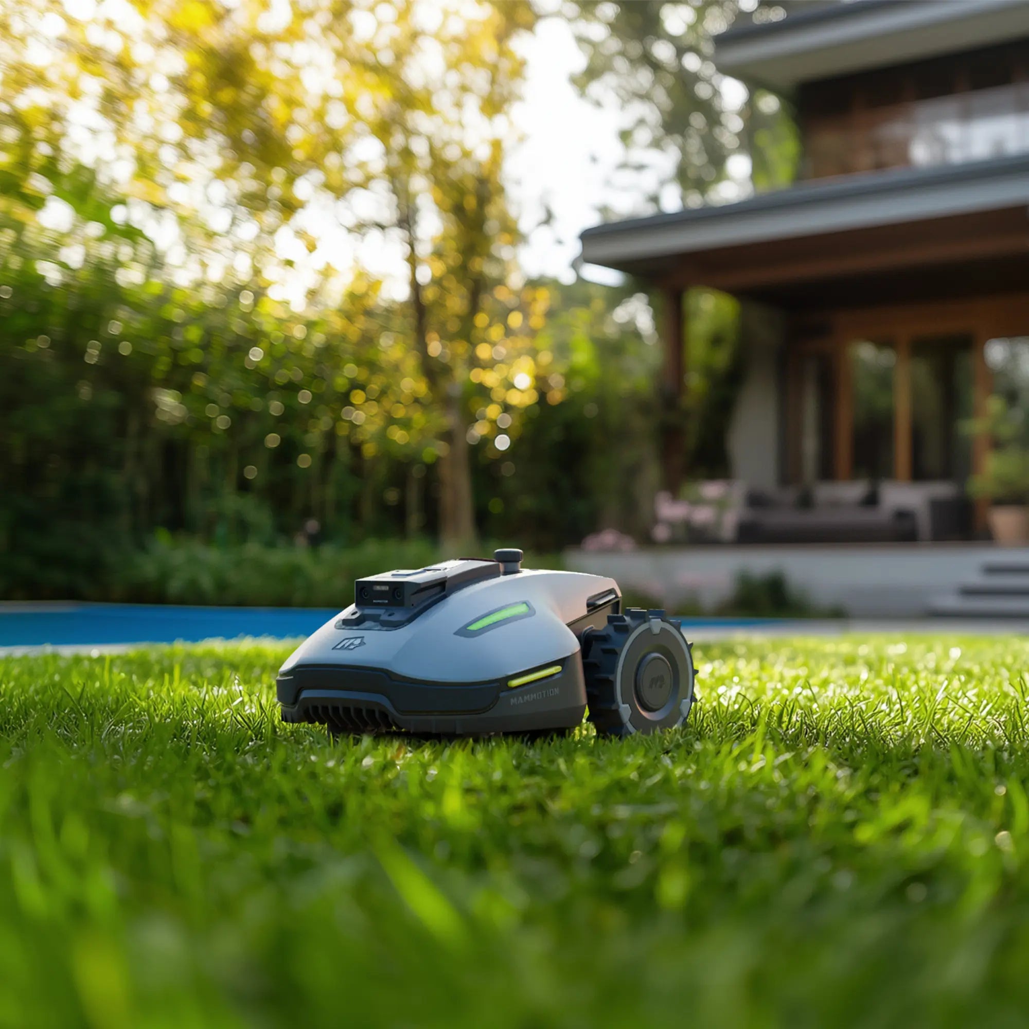 Perimeter Wire Free Robot Lawn Mower