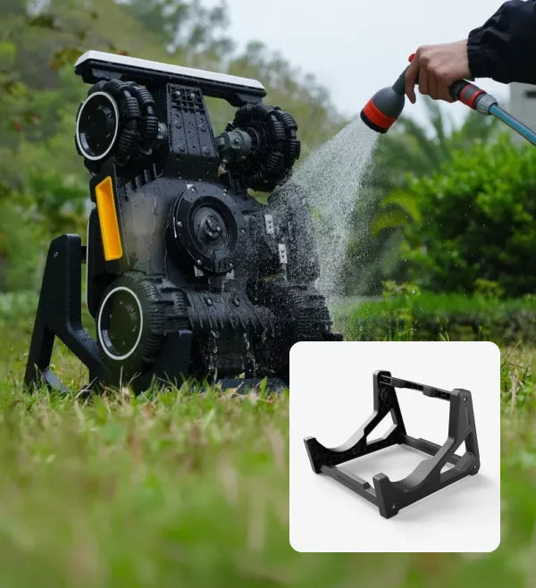 Mower Cleaning Stand